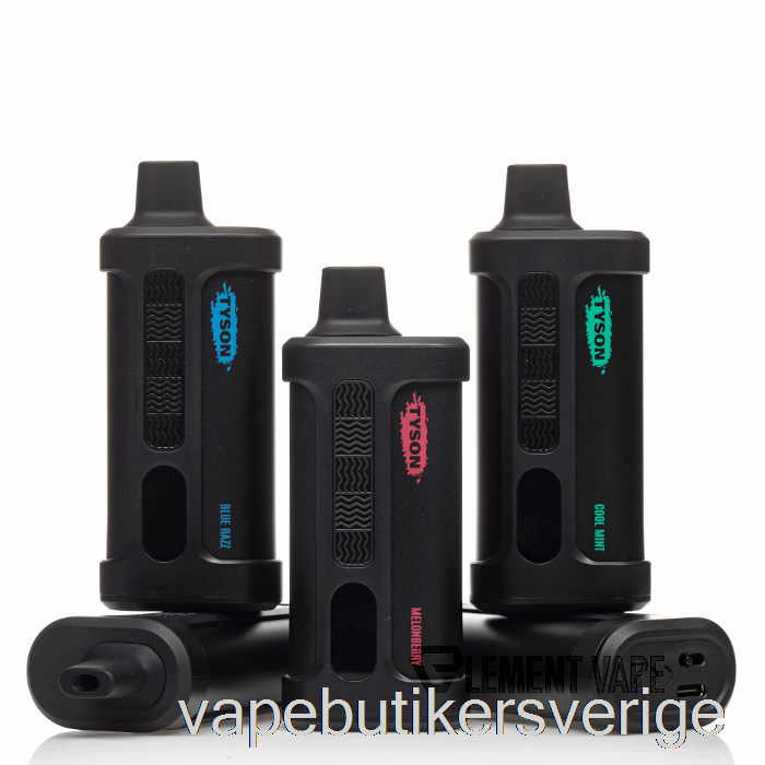 Vape Sverige Tyson 2.0 Iron Mike 15000 Engångs Myntabär